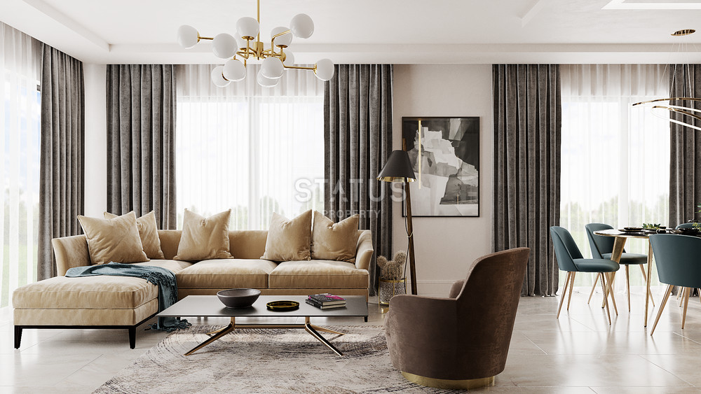 Villas 4+1 under construction 700 meters from the sea. Private pool and garden for each villa! фото 12