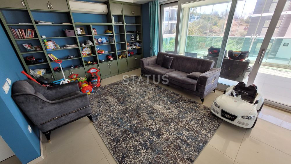 Просторный садовый дублекс 3+1 в одном из лучших комплексов Алании, Каргыджак, 220 м2 фото 15