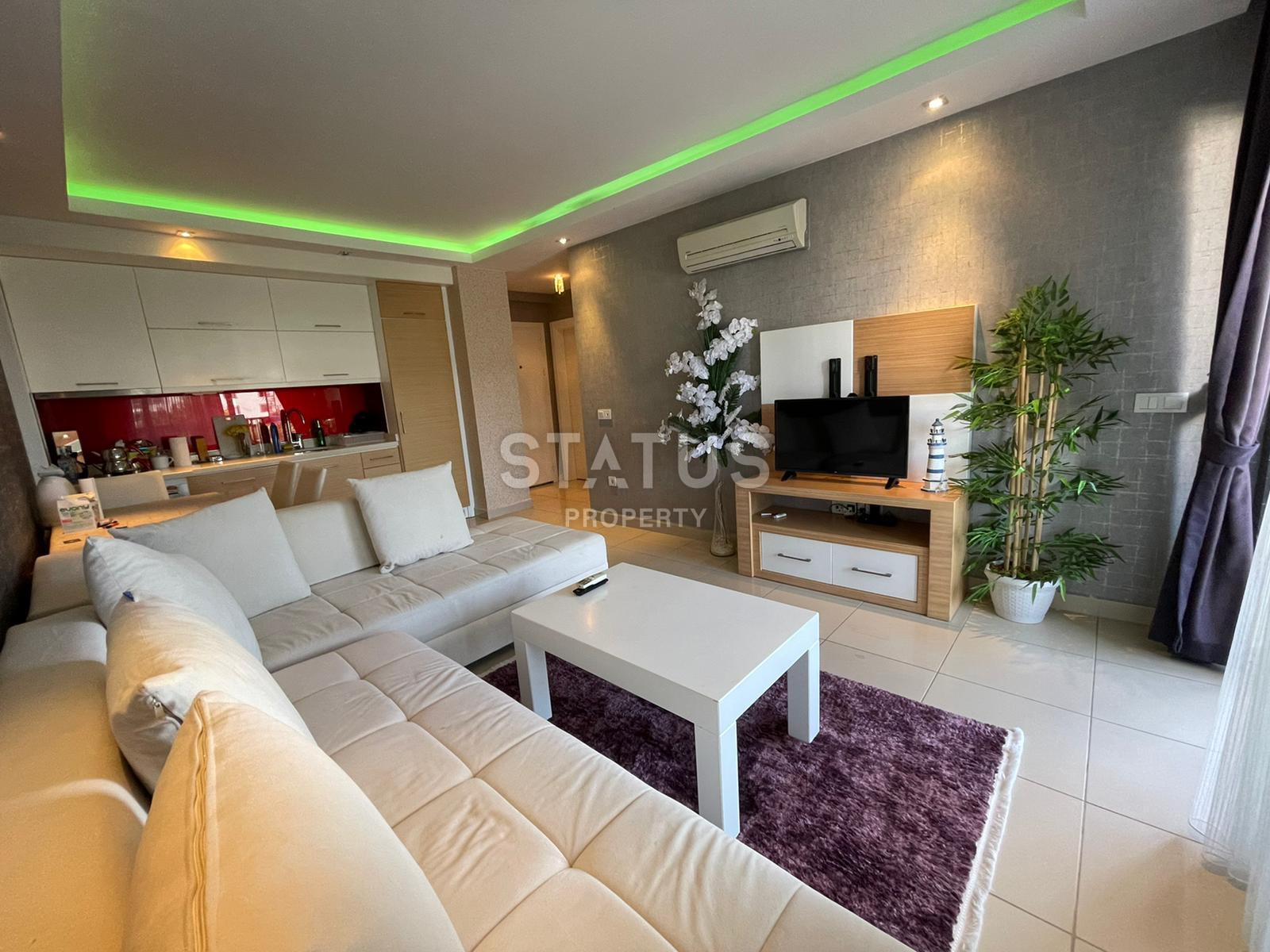 Cozy 1+1 apartment with sea view in Kestel, 62 m2 фото 16