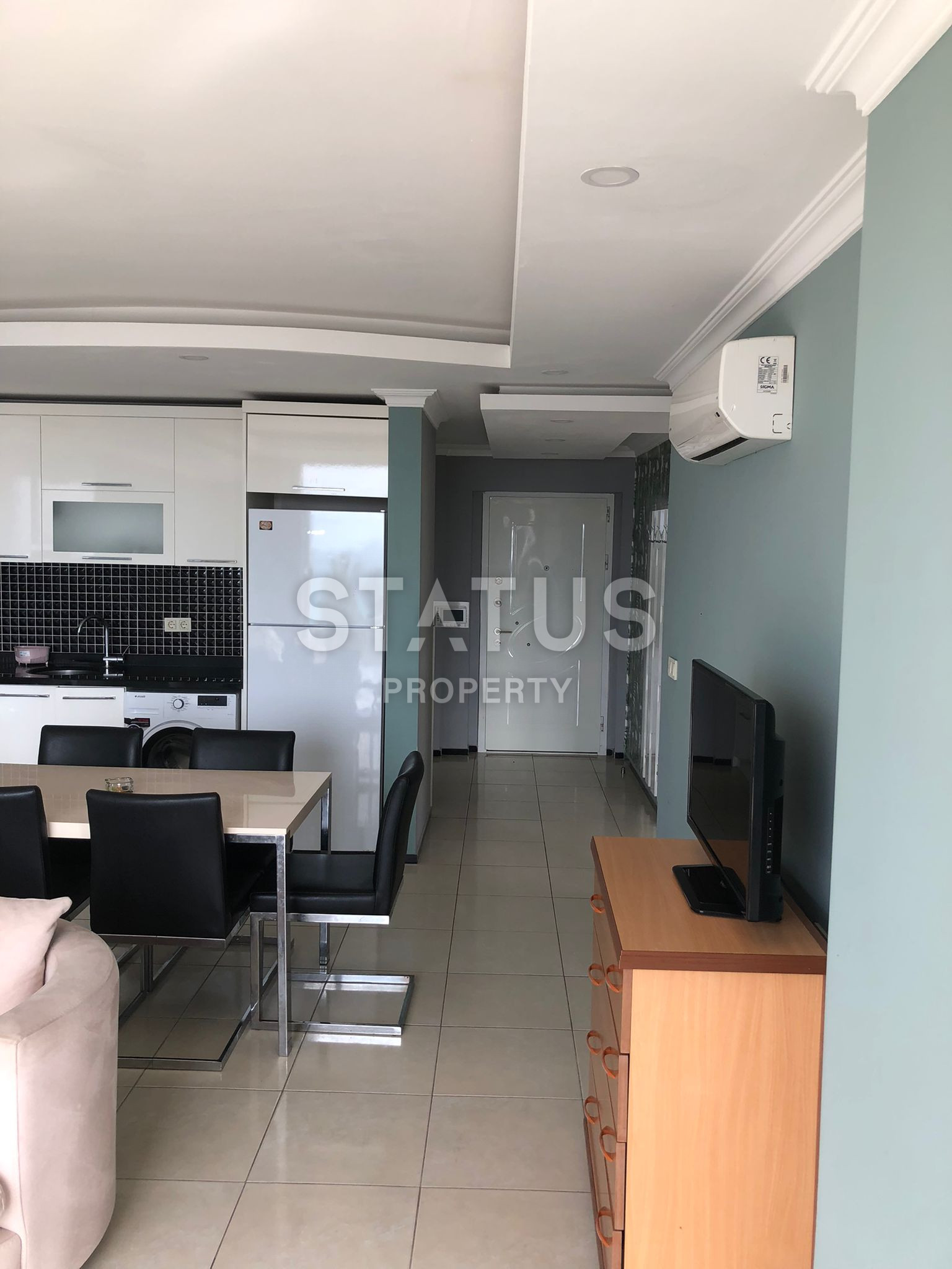 Apartment 2+1 with furniture in the Kestel area, 90 m2 фото 4