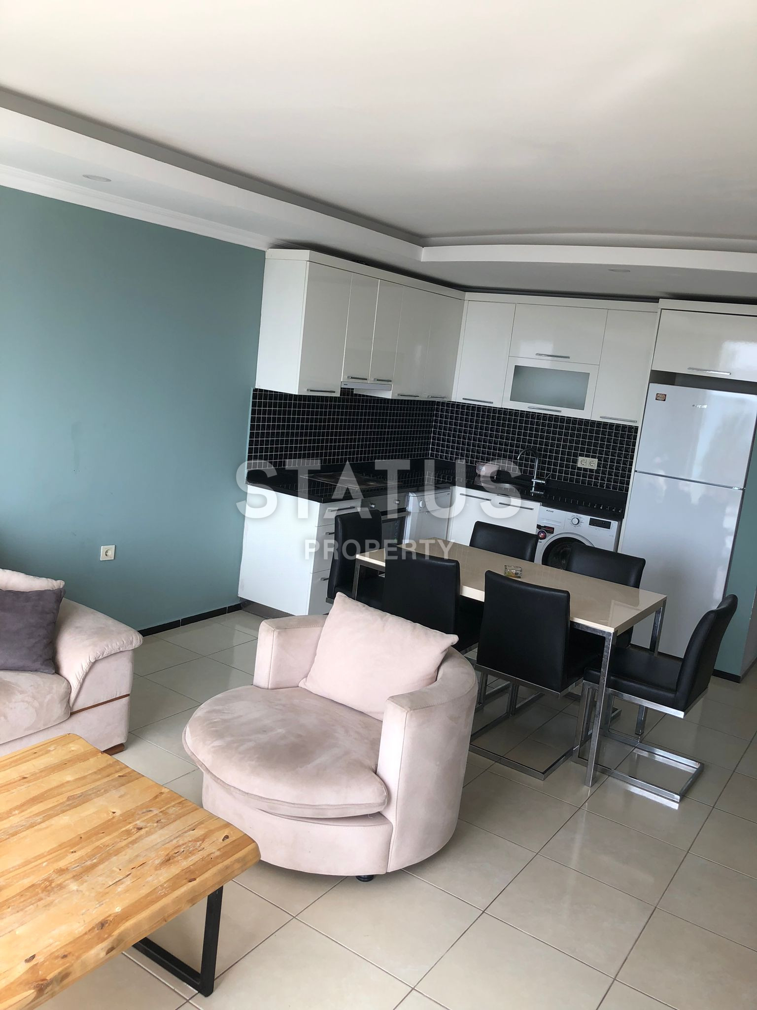 Apartment 2+1 with furniture in the Kestel area, 90 m2 фото 6