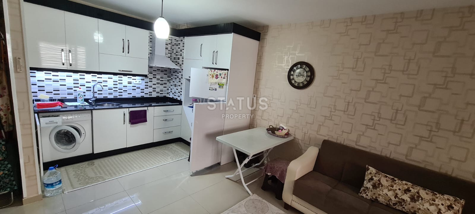 Apartment 1+1 with furniture in a complex with a large area in Mamhutlar, 60 m2 фото 6