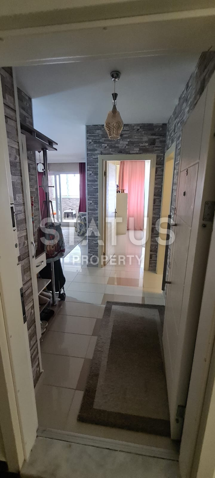 Apartment 1+1 with furniture in a complex with a large area in Mamhutlar, 60 m2 фото 12