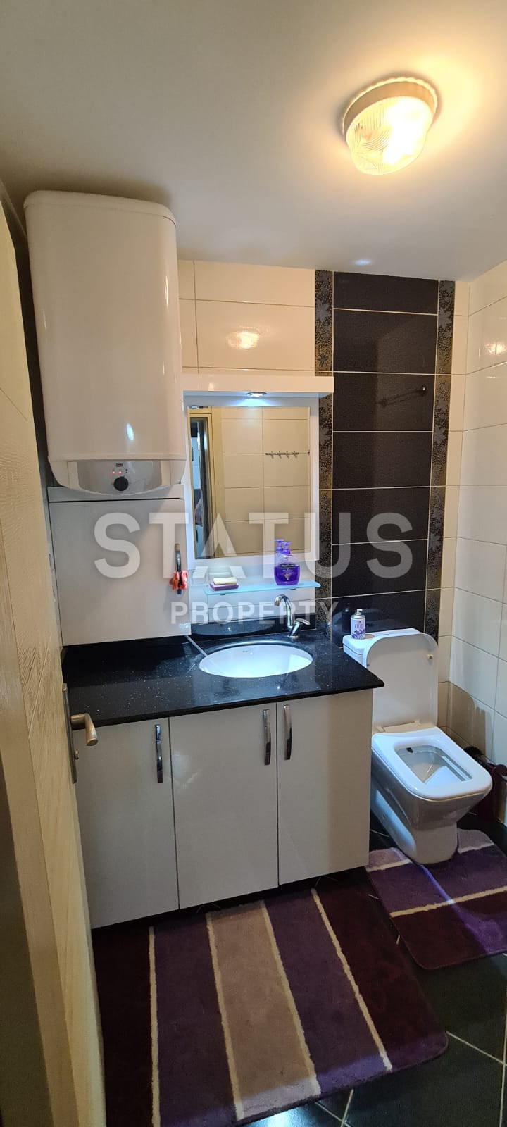 Apartment 1+1 with furniture in a complex with a large area in Mamhutlar, 60 m2 фото 13