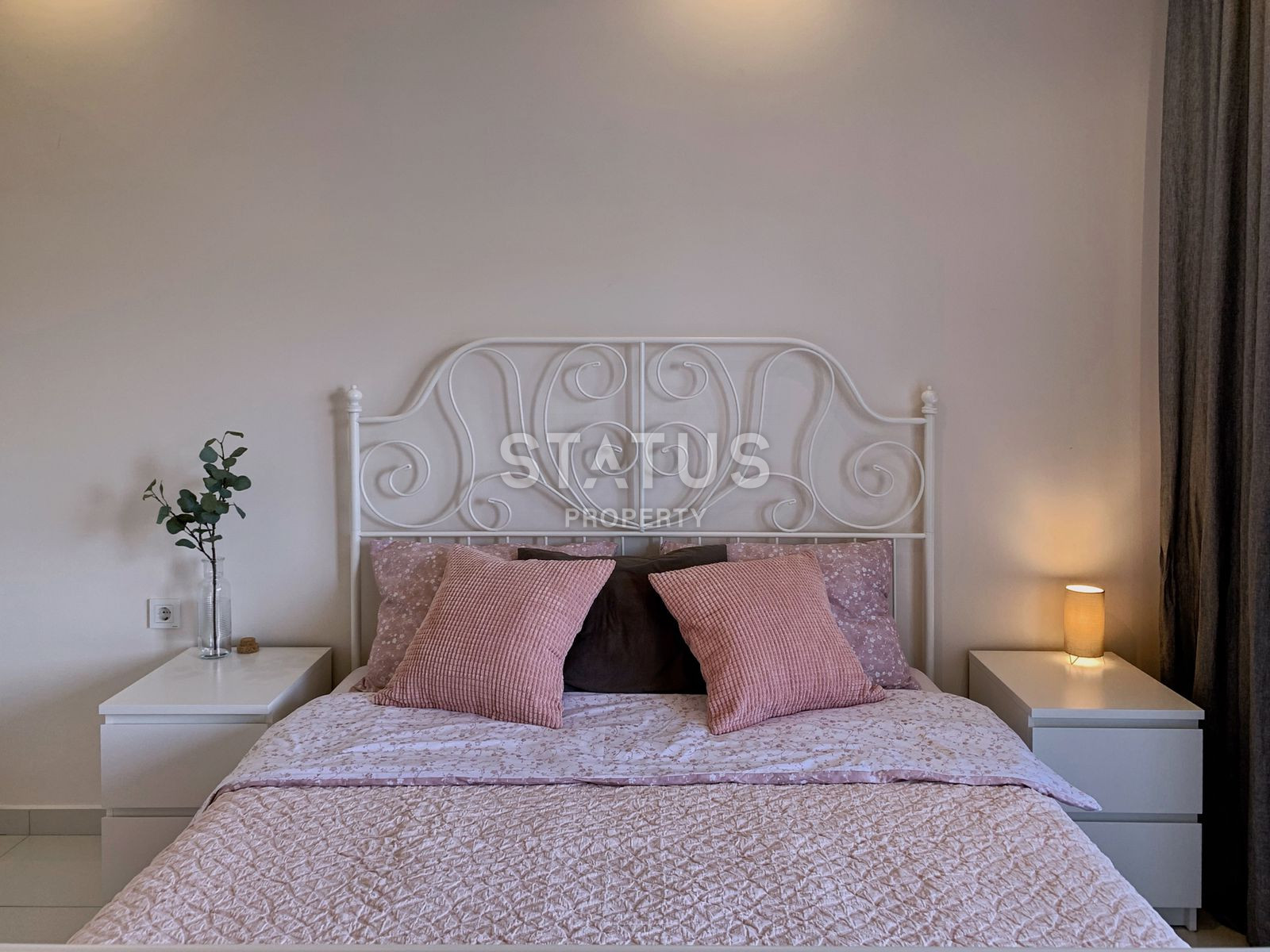 Просторные апартаменты у моря в Каргыджаке, комплекс с инфраструктурой, 1+1 75м2 фото 12