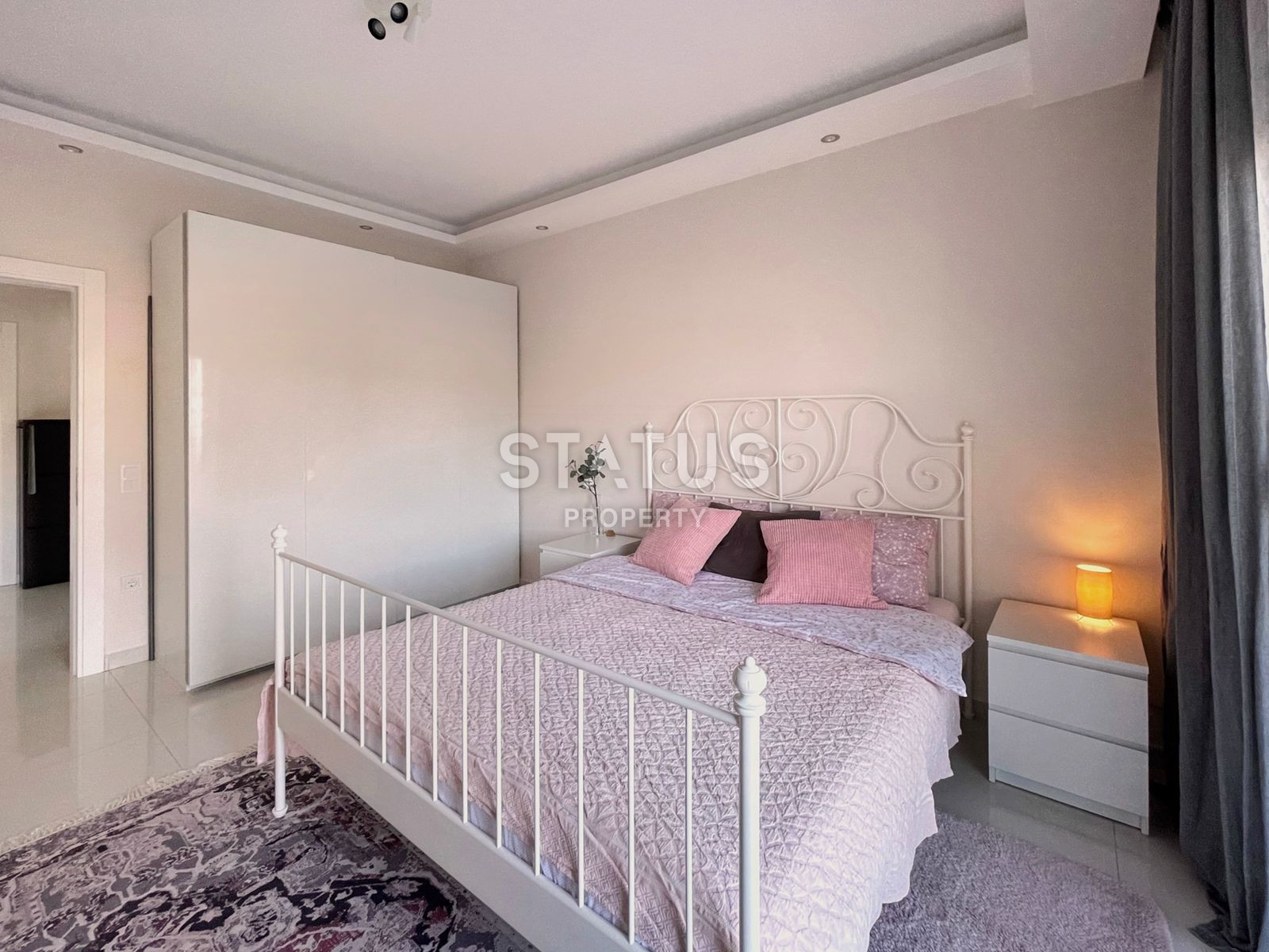 Просторные апартаменты у моря в Каргыджаке, комплекс с инфраструктурой, 1+1 75м2 фото 14