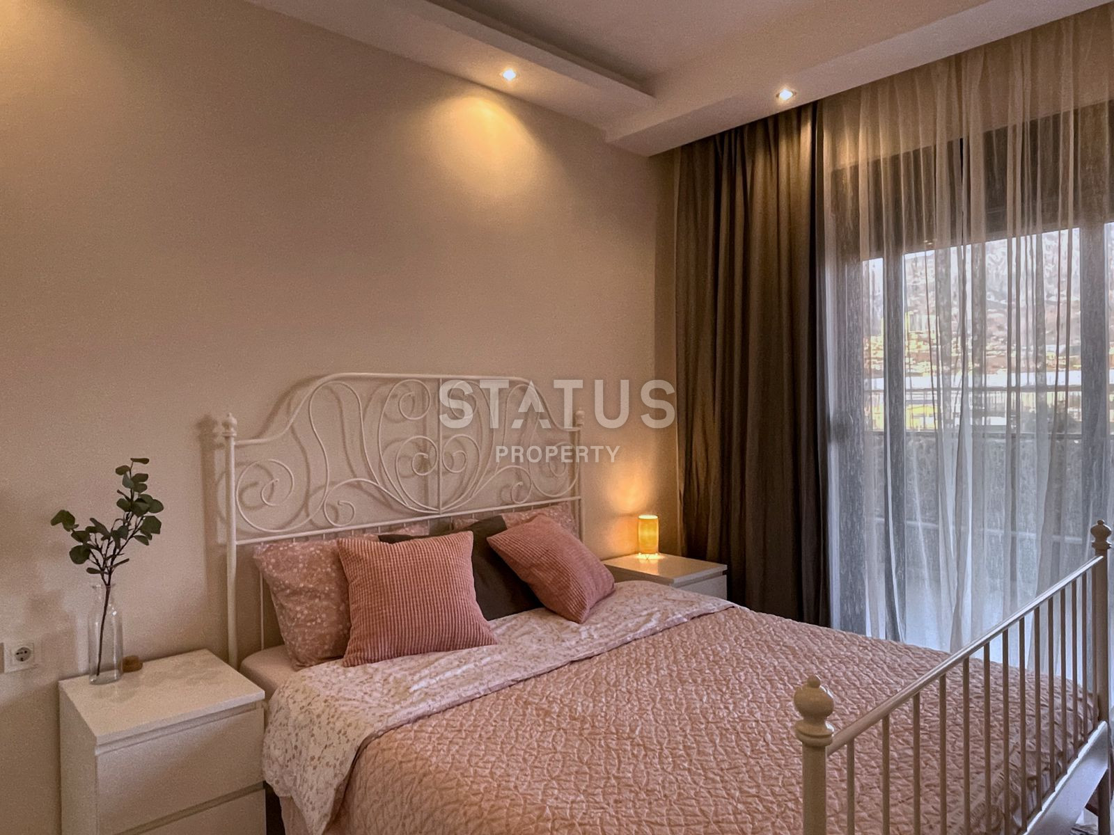 Просторные апартаменты у моря в Каргыджаке, комплекс с инфраструктурой, 1+1 75м2 фото 15