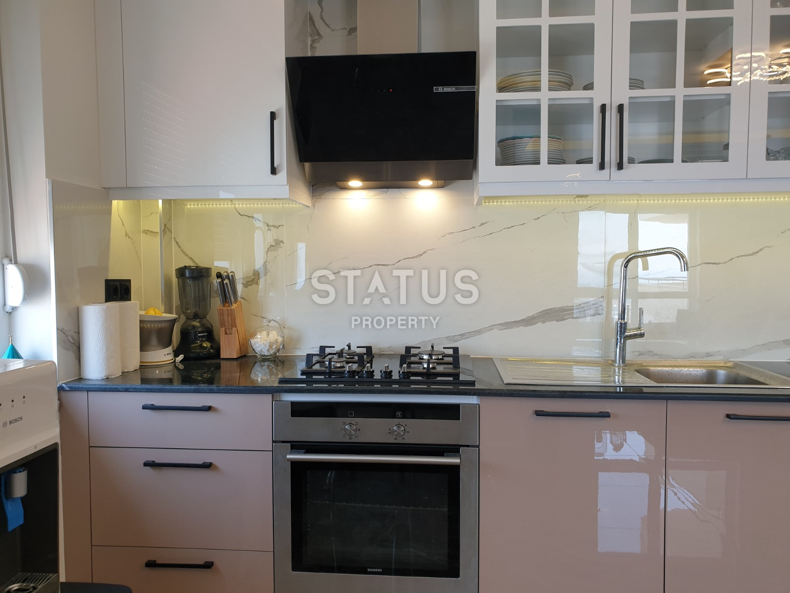 Furnished apartment 1+1 with a modern renovation and excellent views, 60 sq.m. фото 3