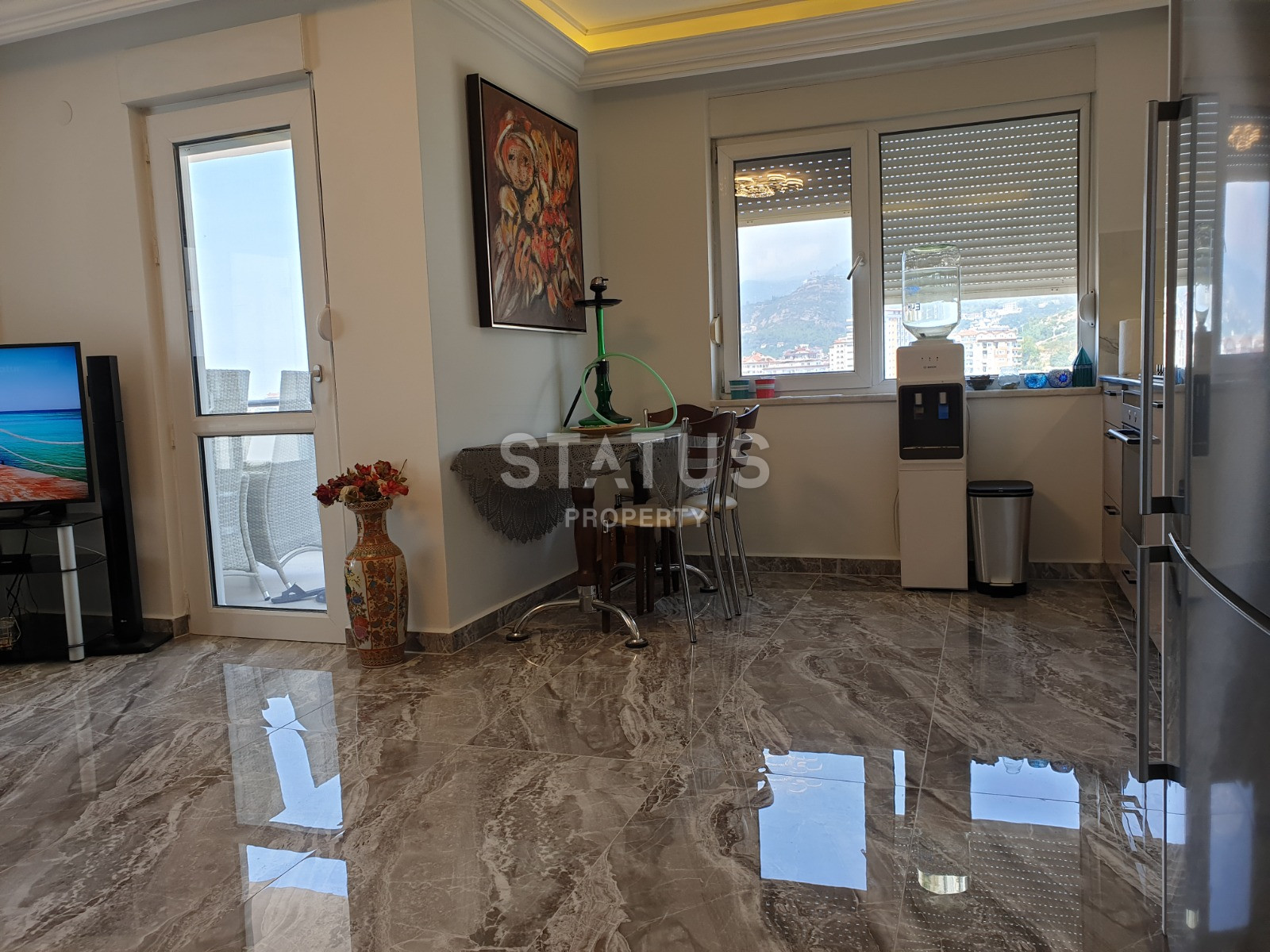 Furnished apartment 1+1 with a modern renovation and excellent views, 60 sq.m. фото 12