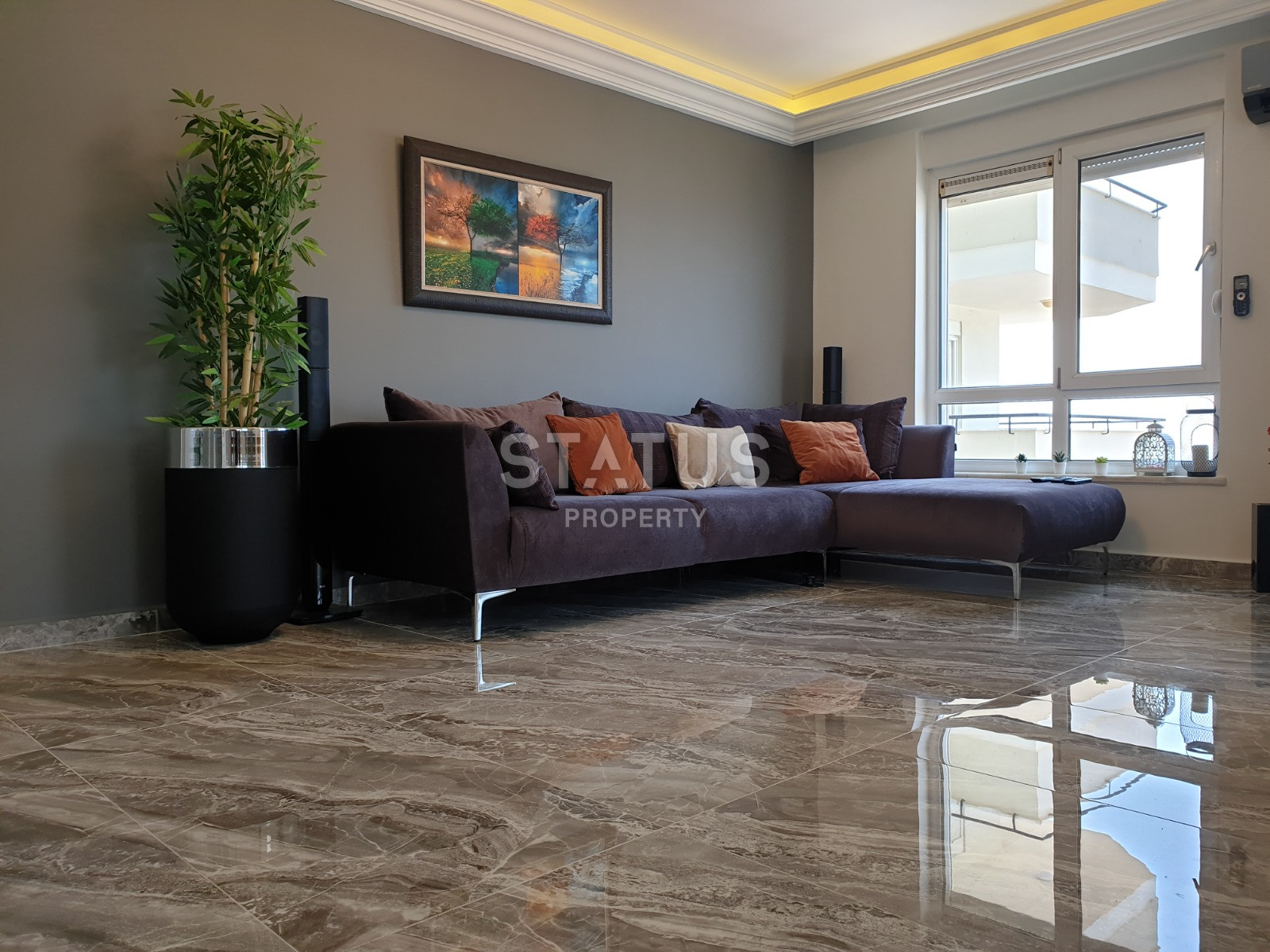 Furnished apartment 1+1 with a modern renovation and excellent views, 60 sq.m. фото 14