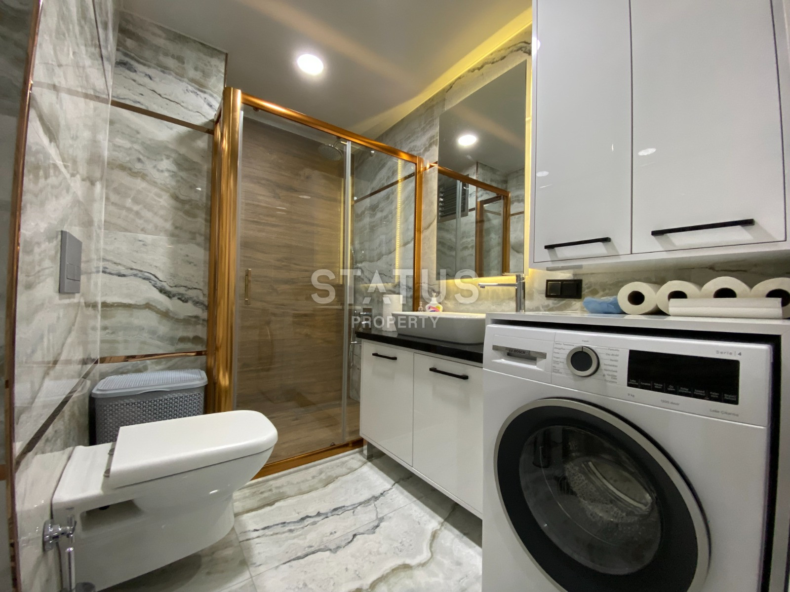 Furnished apartment 1+1 with a modern renovation and excellent views, 60 sq.m. фото 16