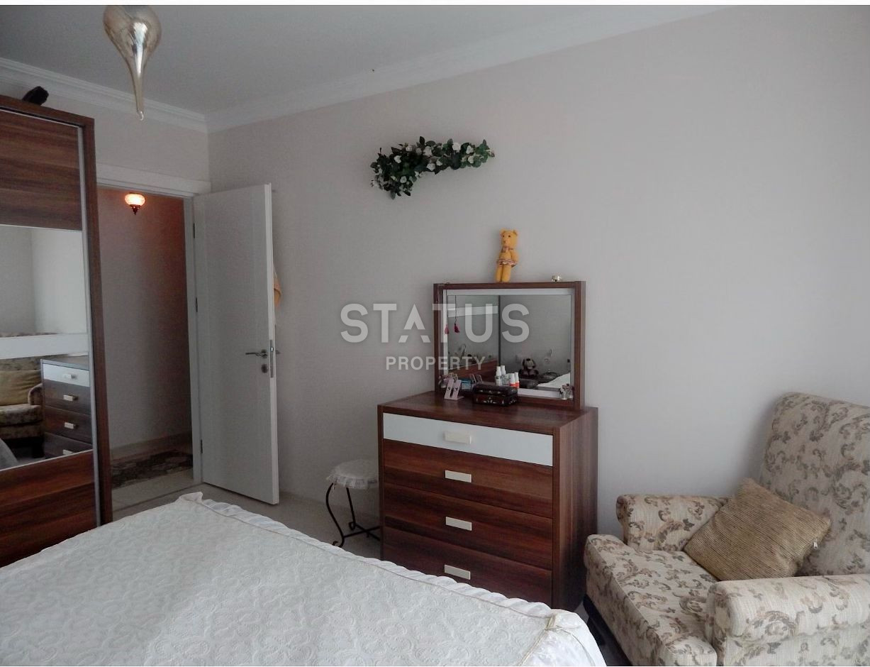 Трехкомнатная квартира в Махмутларе в 100 метрах от моря, вид на горы фото 13