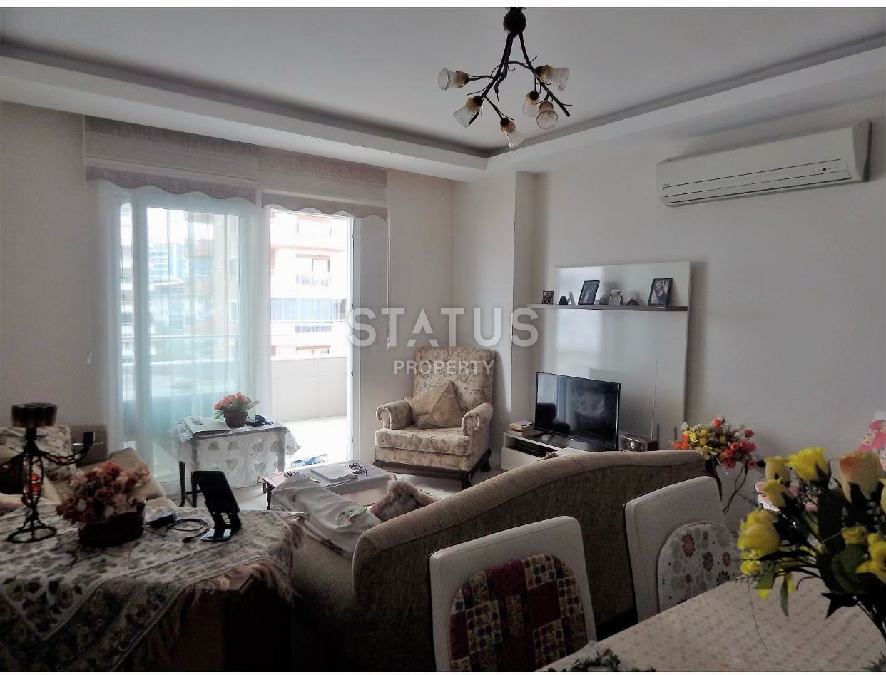 Трехкомнатная квартира в Махмутларе в 100 метрах от моря, вид на горы фото 14