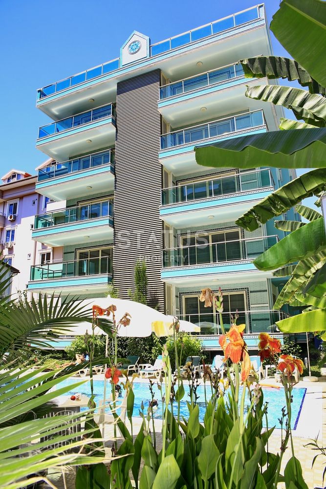 Отличные апартаменты на первой береговой линии в центре Аланьи на пляже Клеопатра фото 3