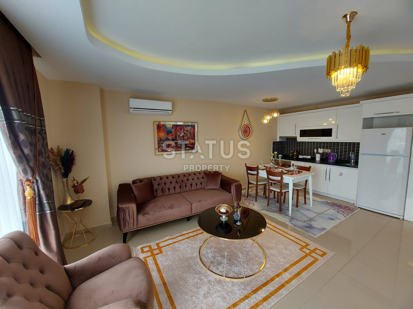 Квартира 1+1 с новой мебелью в Махмутларе, 70 м2 фото 7