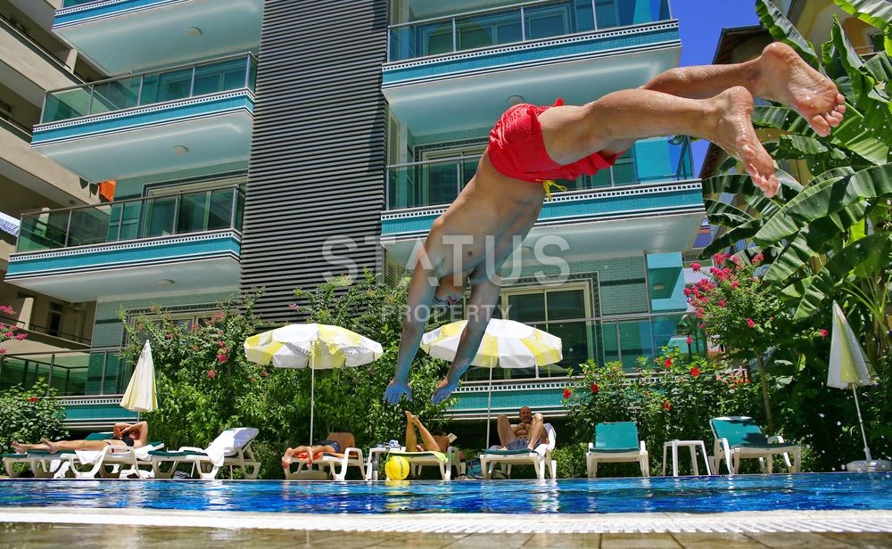 Отличные апартаменты на первой береговой линии в центре Аланьи на пляже Клеопатра фото 4