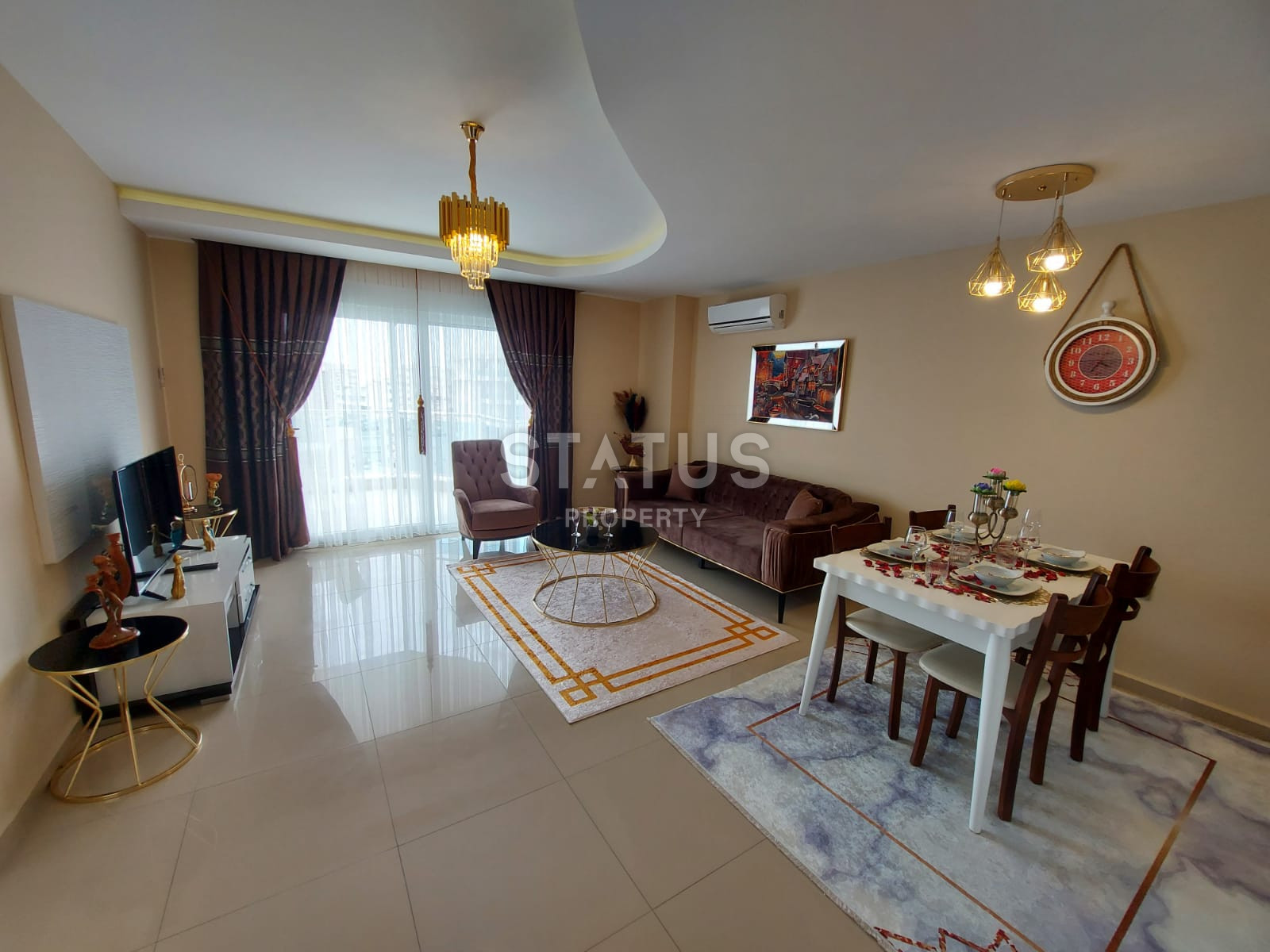 Квартира 1+1 с новой мебелью в Махмутларе, 70 м2 фото 12