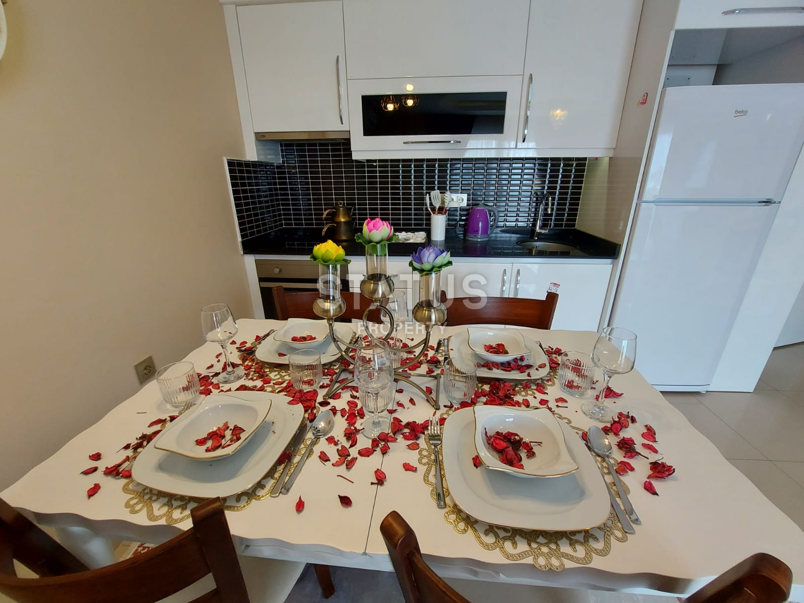 Квартира 1+1 с новой мебелью в Махмутларе, 70 м2 фото 16