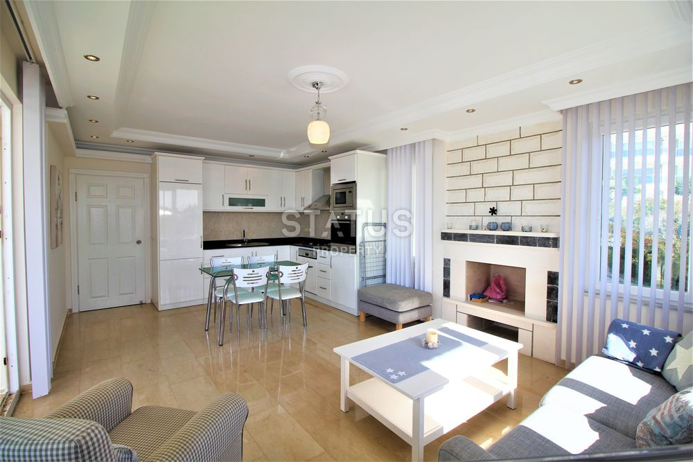 Пентхаус 3+1 с мебелью и с прямым видом на море, 130 м2 фото 19