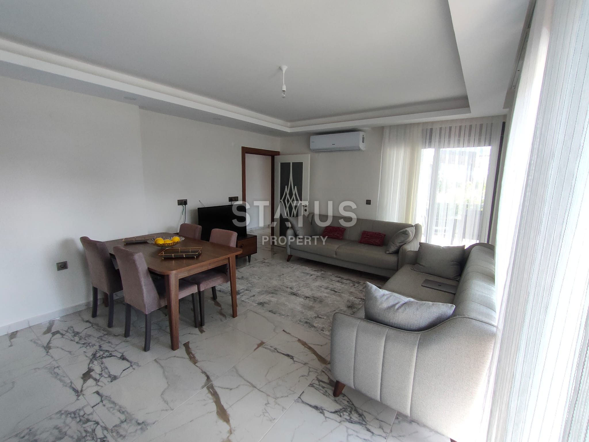 Three-room apartment with furniture in a new complex in Gazipasa, 90 m2 фото 13