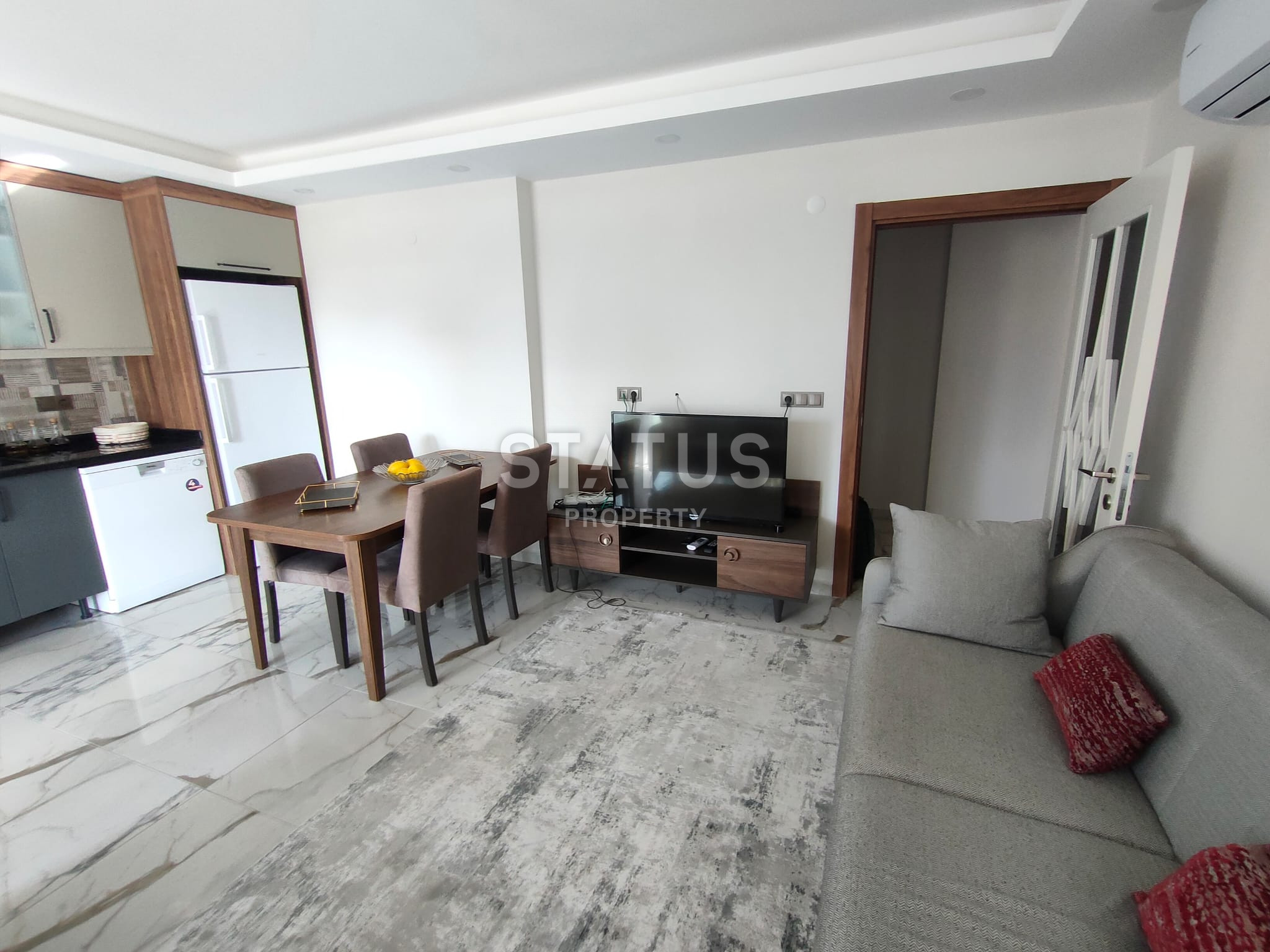 Three-room apartment with furniture in a new complex in Gazipasa, 90 m2 фото 14