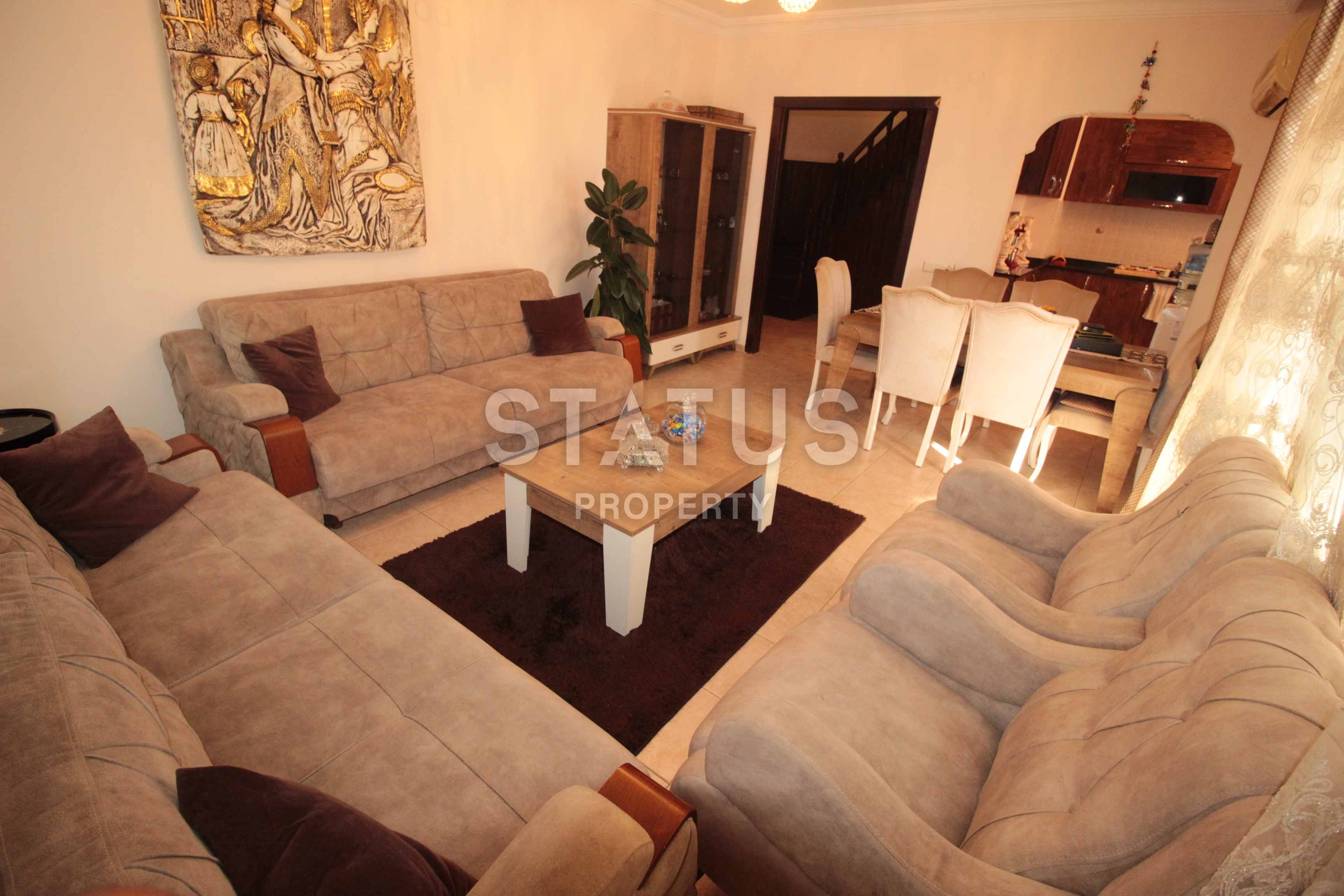 Меблированный пентхаус с видом на горы в районе Тосмур, 186 м2 фото 4