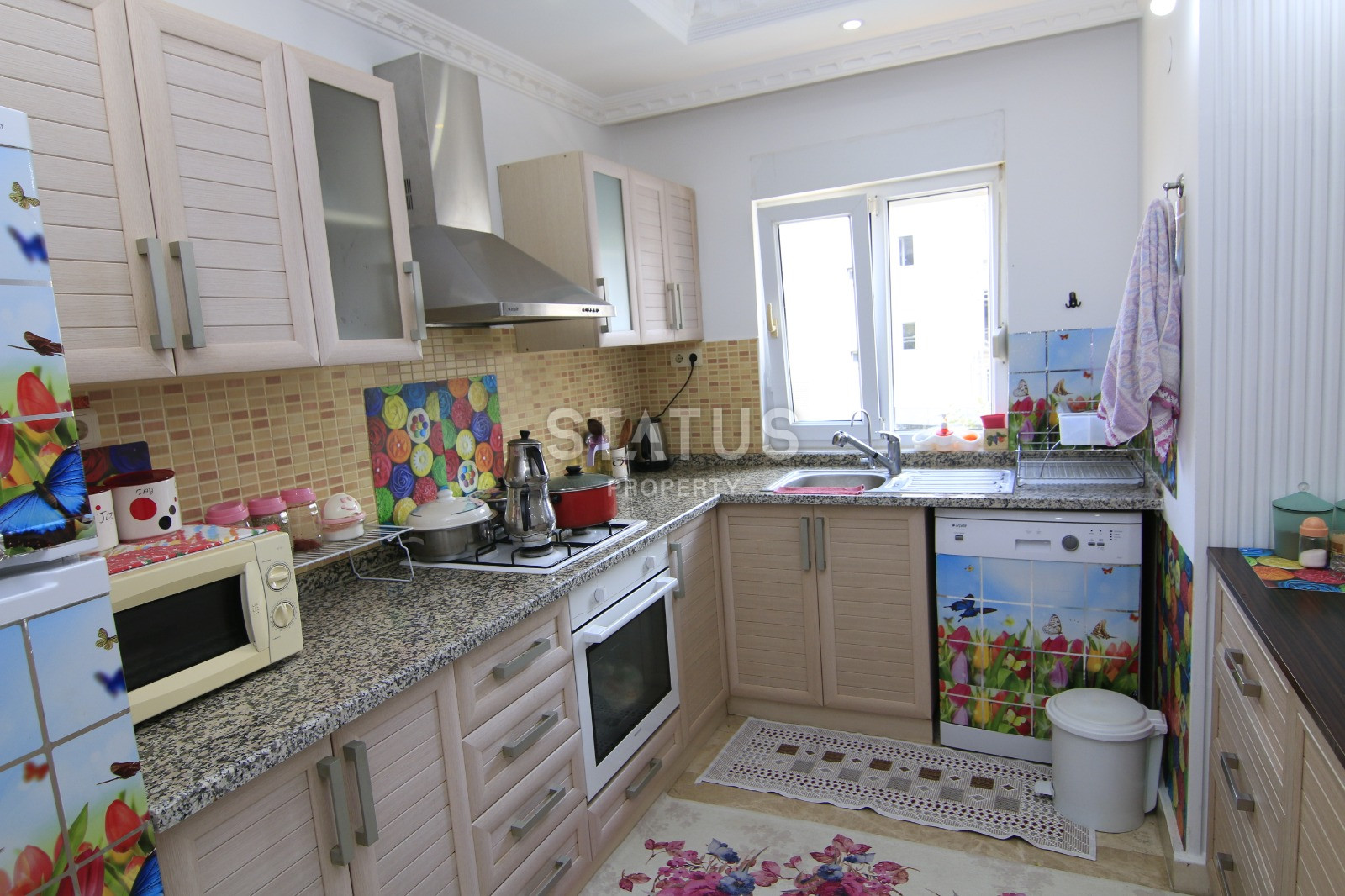 Просторная 2+1 в районе Джикджилли, полный пакет мебели и техники, 115м2 фото 15