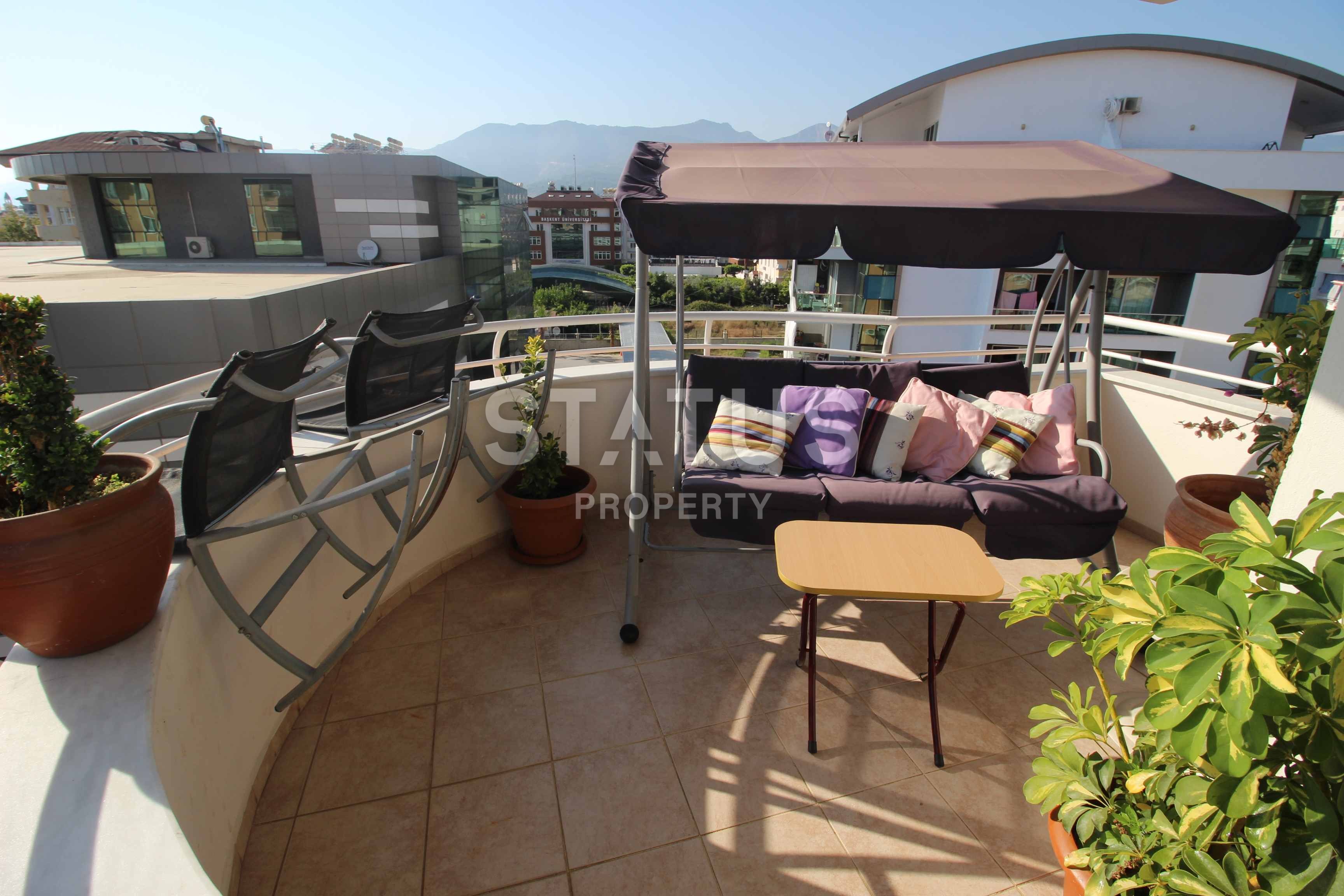 Меблированный пентхаус с видом на горы в районе Тосмур, 186 м2 фото 23