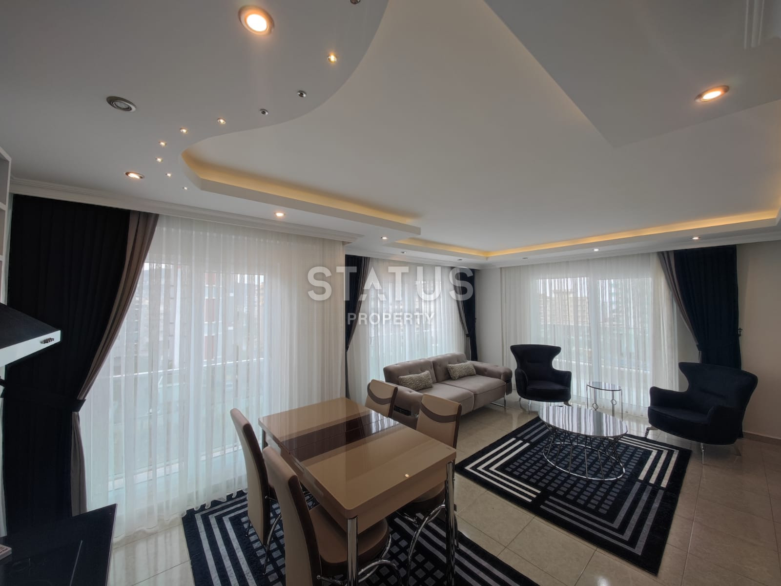 One-bedroom apartment with furniture in Mahmutlar area, 65 m2 фото 4