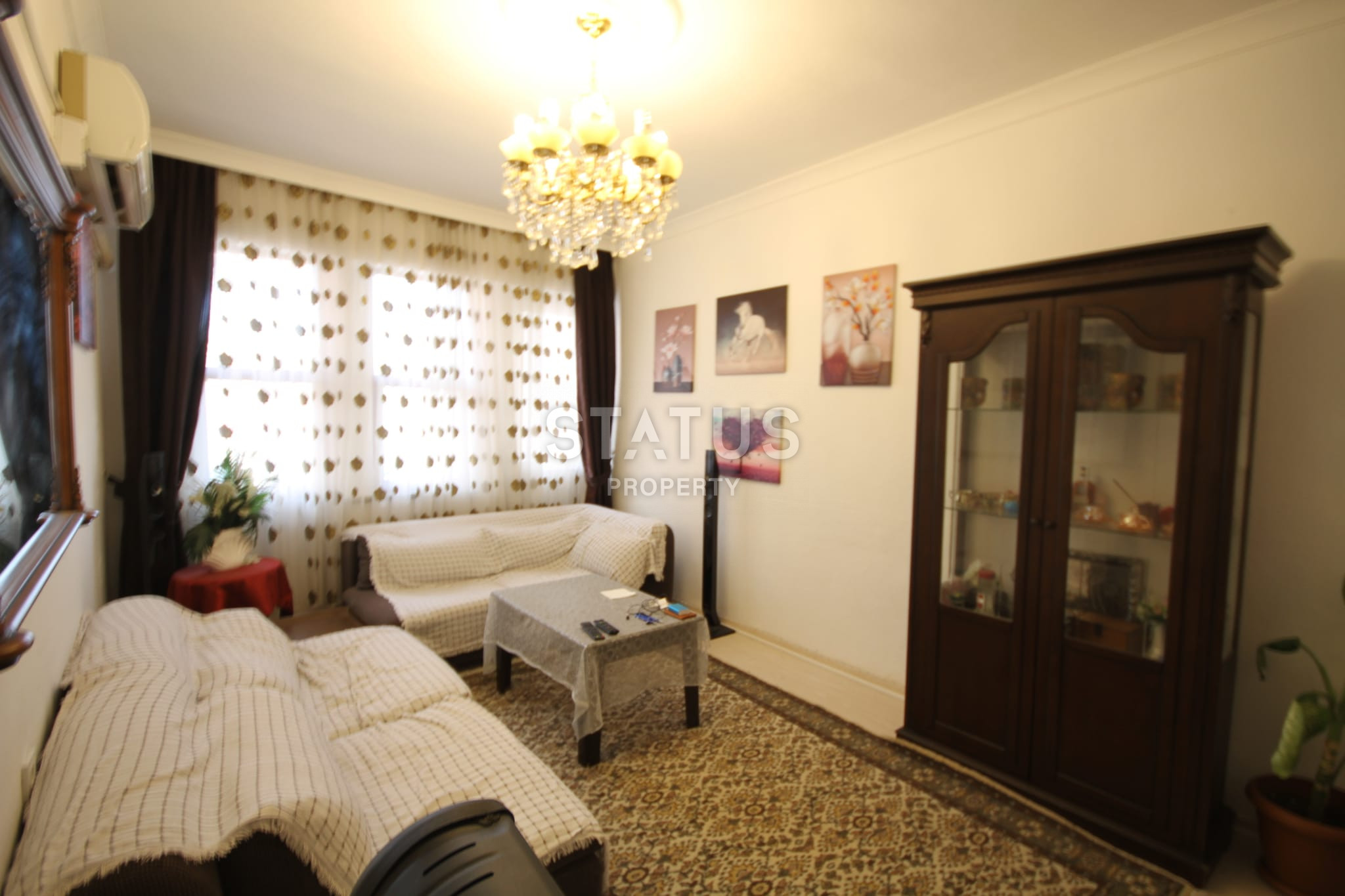 Недорогая 2+1 с отдельной кухней на Клеопатре, вид на крепость фото 12