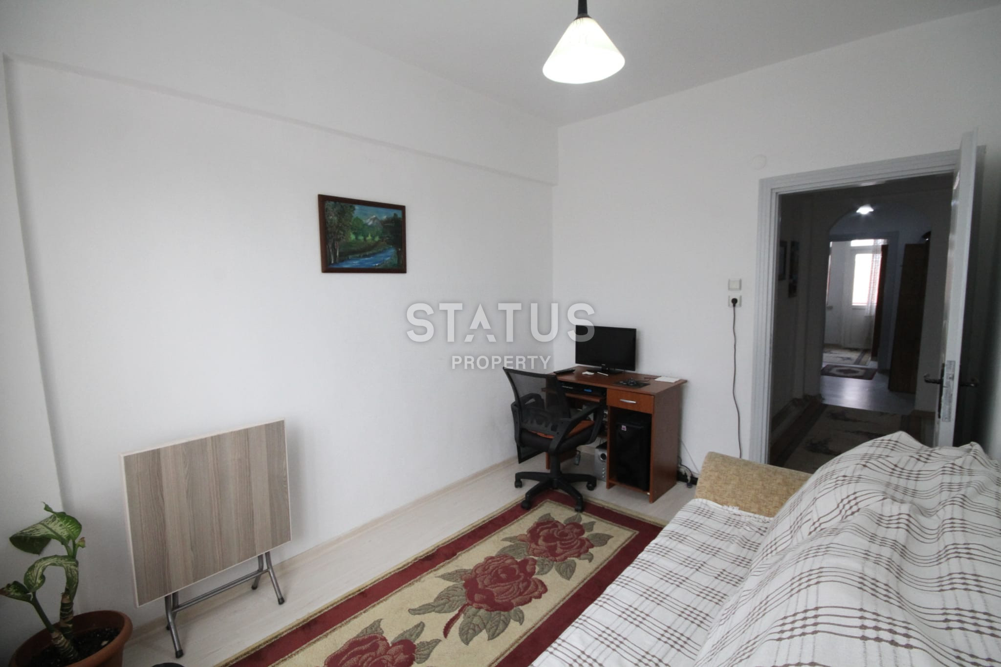 Недорогая 2+1 с отдельной кухней на Клеопатре, вид на крепость фото 15