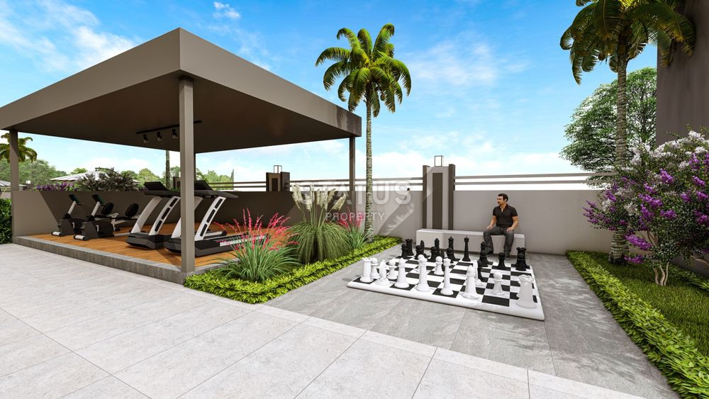 Проект в районе Махмутлар с различными планировками, 43 – 106 м2 фото 4