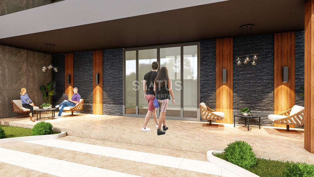 Проект в районе Махмутлар с различными планировками, 43 – 106 м2 фото 5