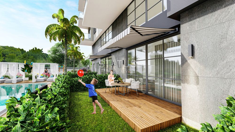 Проект в районе Махмутлар с различными планировками, 43 – 106 м2 фото 11