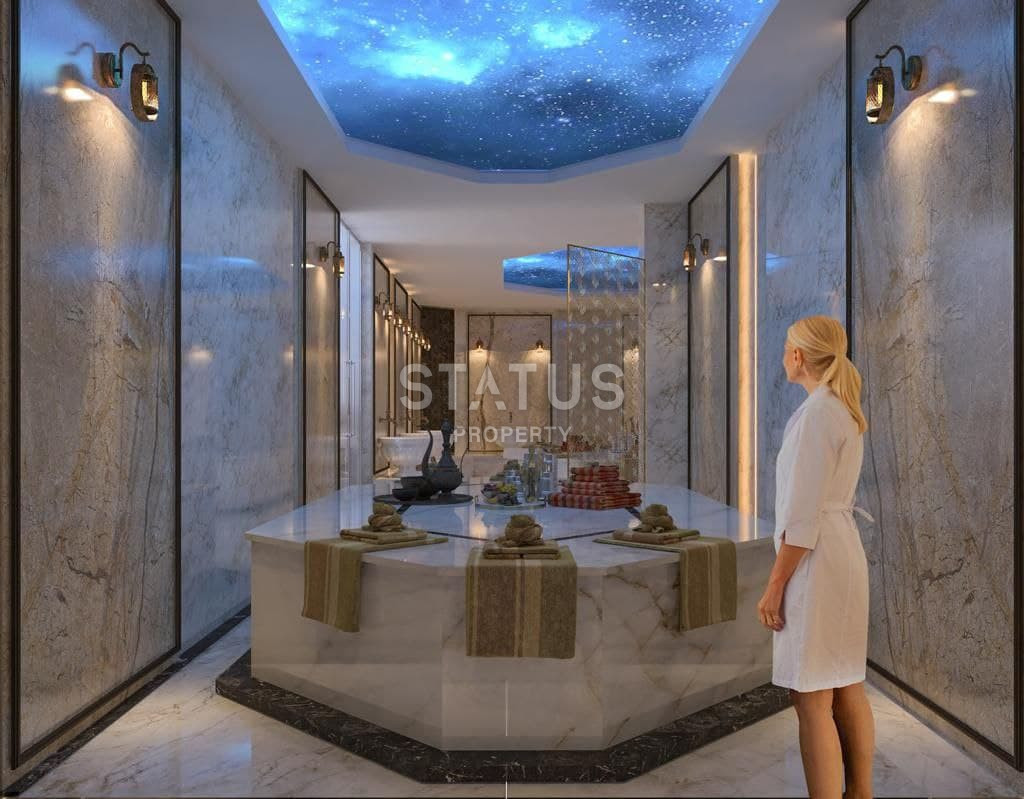 Уникальный проект возле лучшего пляжа в Газипаша, апартаменты от 50 до 130 кв.м. фото 28