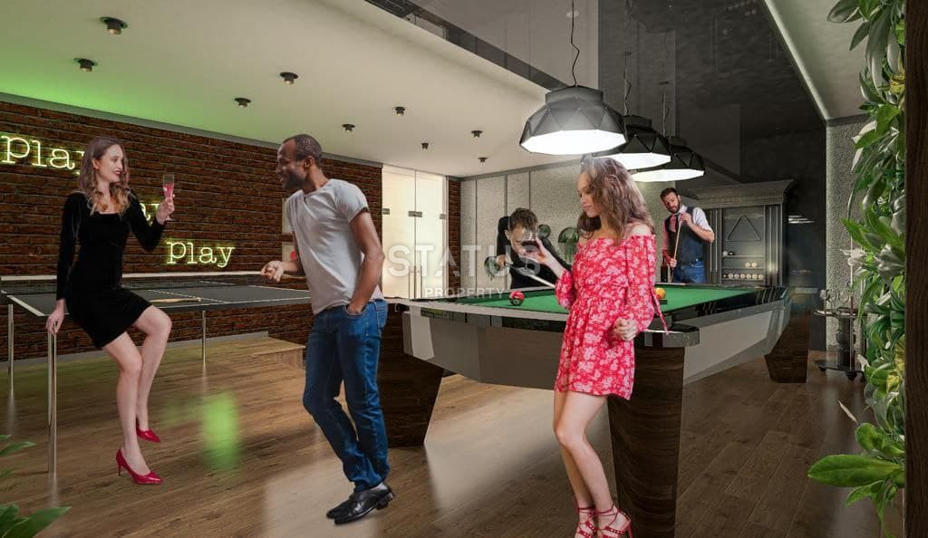 Уникальный проект возле лучшего пляжа в Газипаша, апартаменты от 50 до 130 кв.м. фото 29