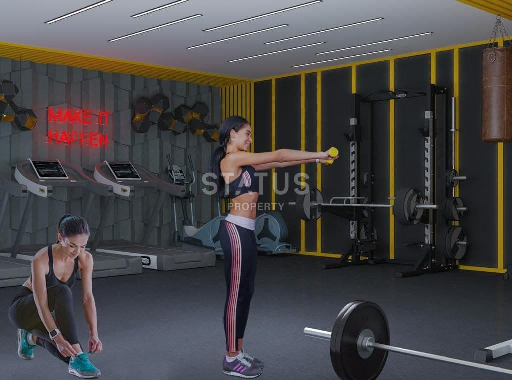 Уникальный проект возле лучшего пляжа в Газипаша, апартаменты от 50 до 130 кв.м. фото 30