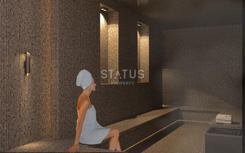 Уникальный проект возле лучшего пляжа в Газипаша, апартаменты от 50 до 130 кв.м. фото 32