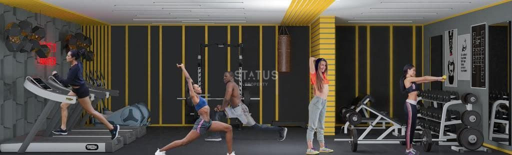 Уникальный проект возле лучшего пляжа в Газипаша, апартаменты от 50 до 130 кв.м. фото 33