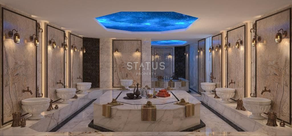 Уникальный проект возле лучшего пляжа в Газипаша, апартаменты от 50 до 130 кв.м. фото 37