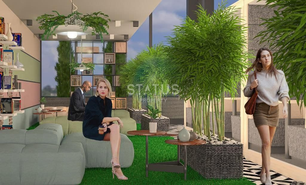 Уникальный проект возле лучшего пляжа в Газипаша, апартаменты от 50 до 130 кв.м. фото 38