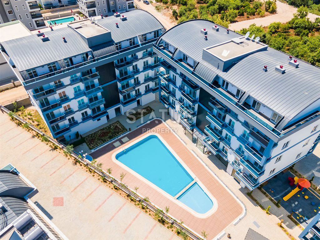 Двухуровневая квартира планировки 2+1 с мебелью, в районе Оба, 115 кв.м. фото 2
