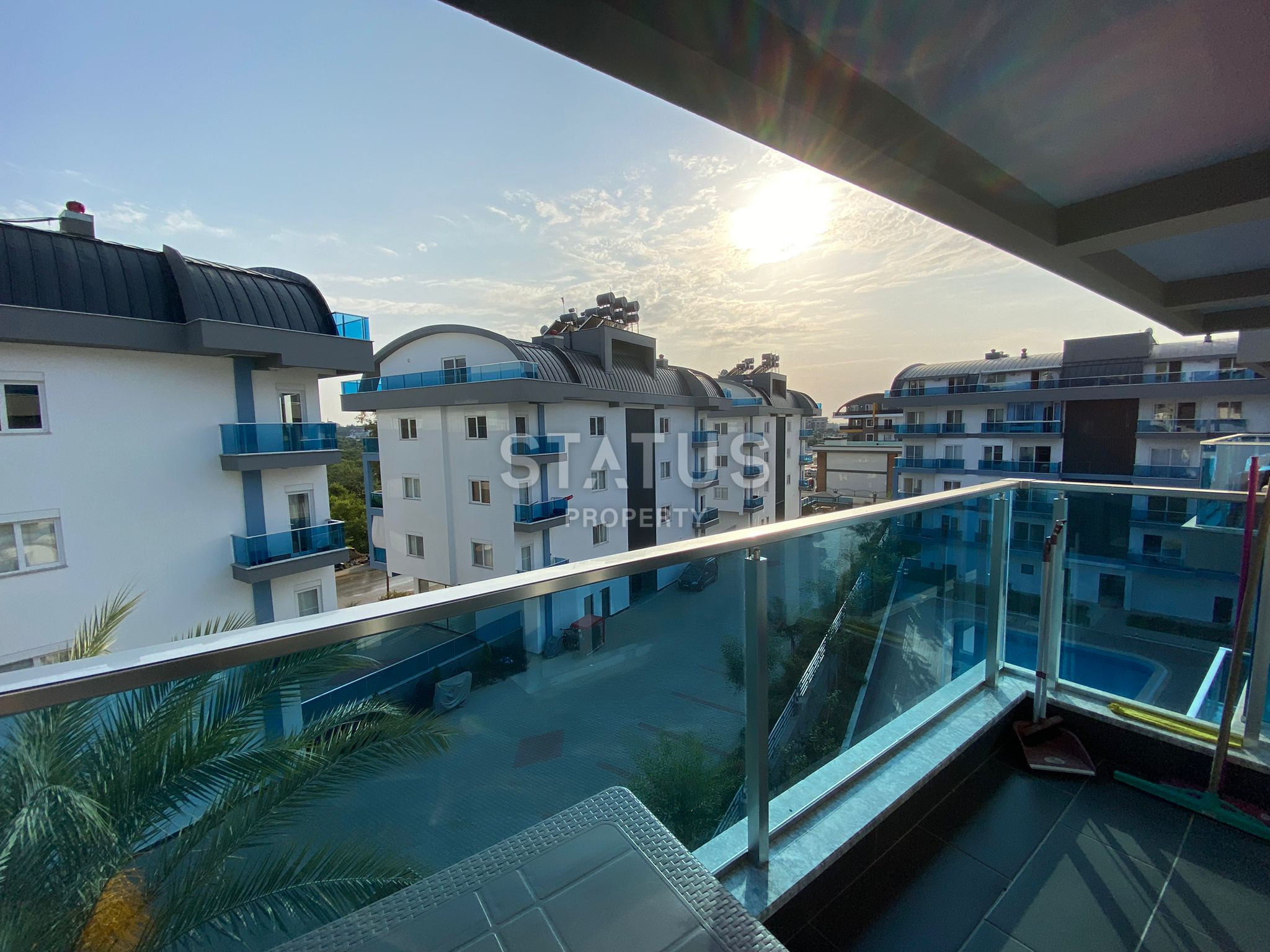 Duplex apartment 2+1 layout with furniture, in the Oba area, 115 sq.m. фото 12