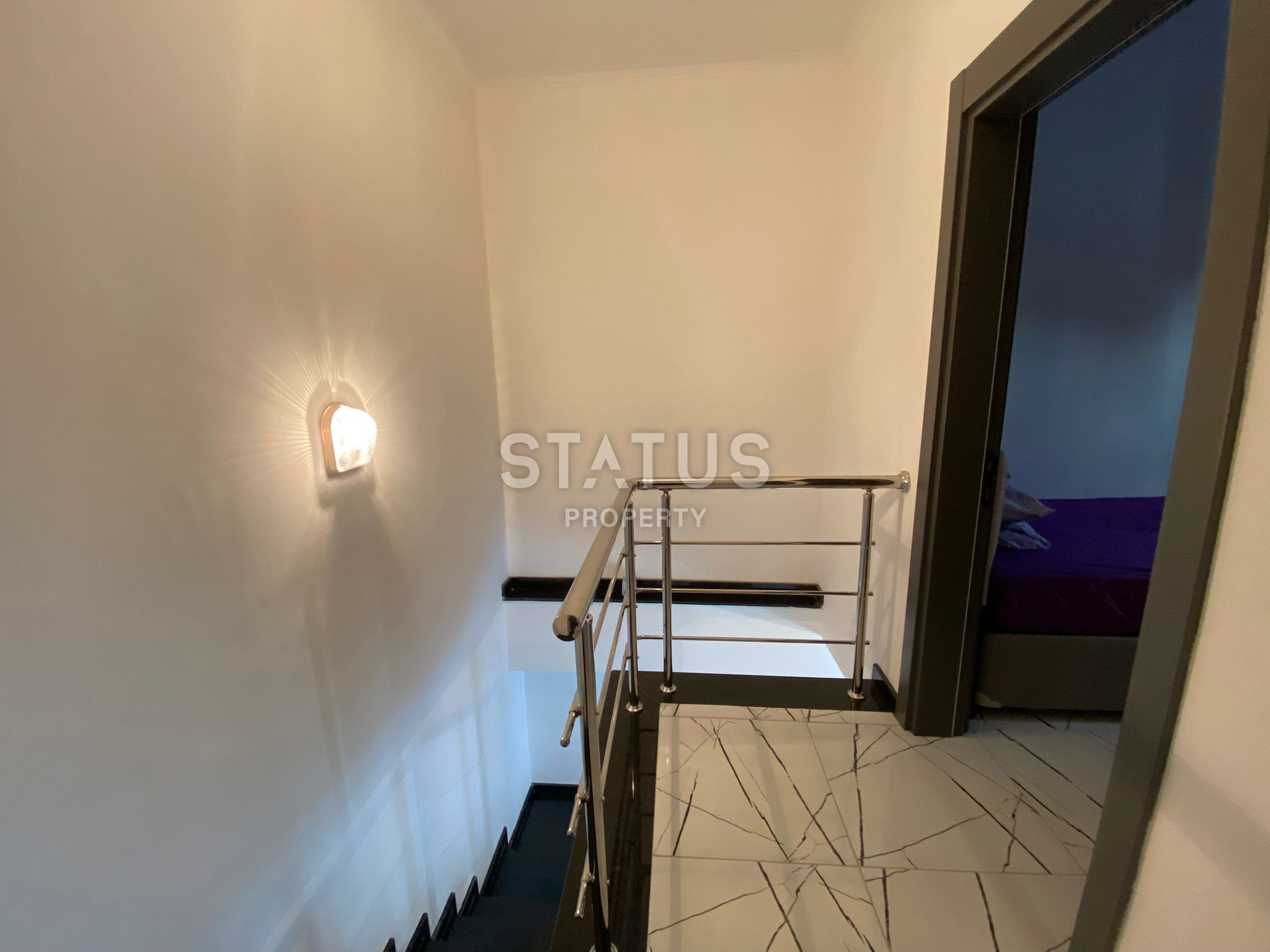 Duplex apartment 2+1 layout with furniture, in the Oba area, 115 sq.m. фото 15