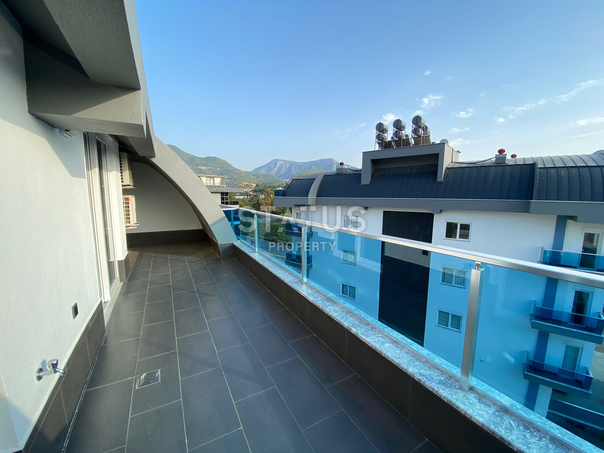 Duplex apartment 2+1 layout with furniture, in the Oba area, 115 sq.m. фото 20