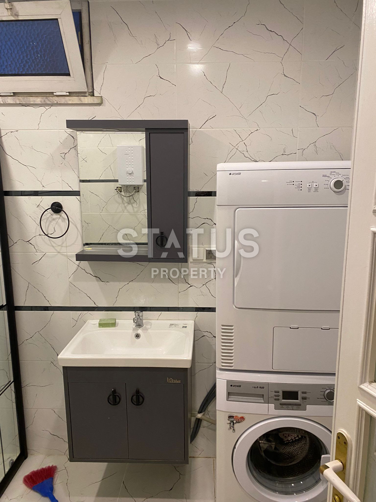 Квартира планировки 2+1 с ремонтом и мебелью в районе пляжа Клеопатры, 120м.кв фото 9