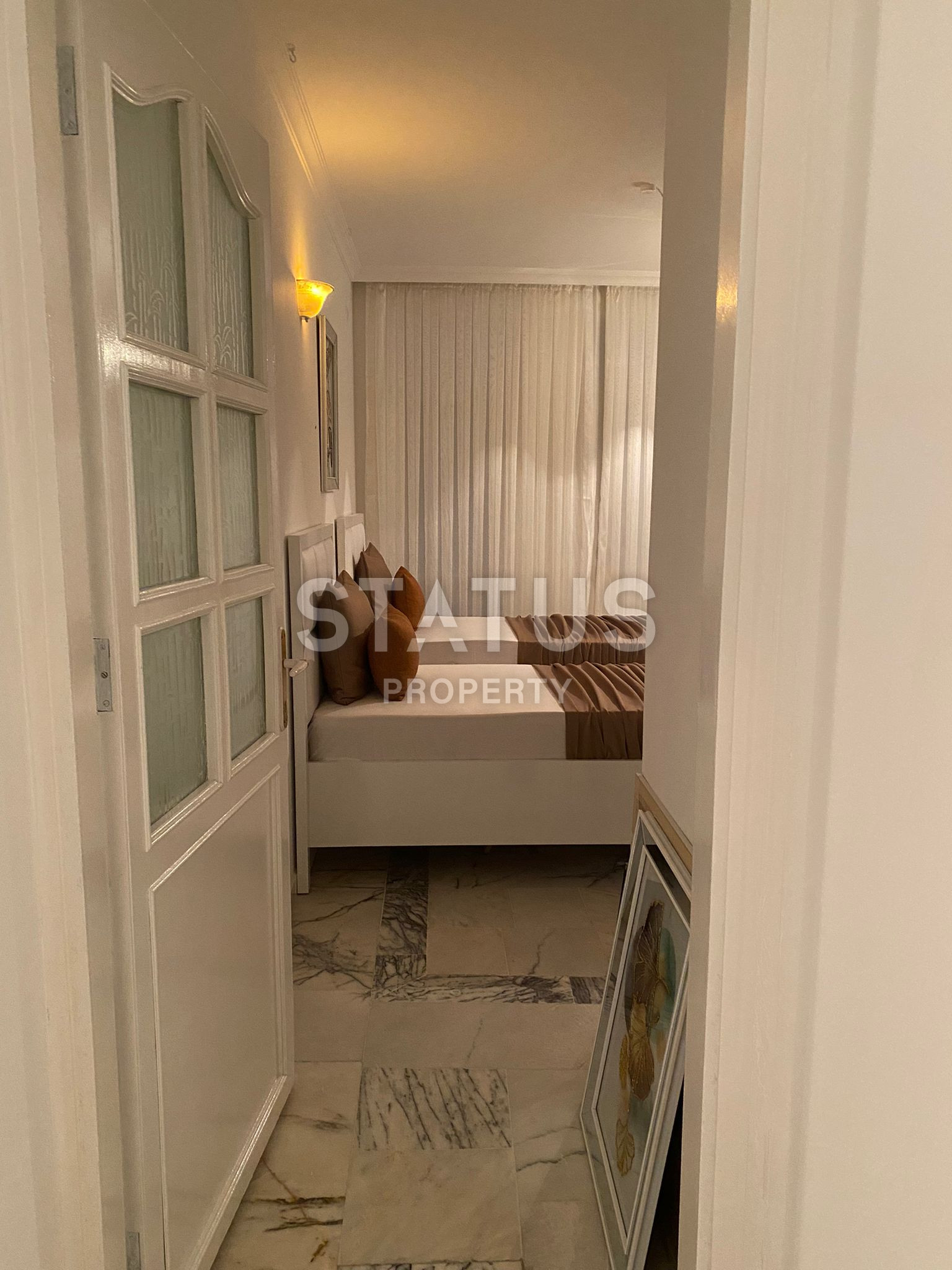 Квартира планировки 2+1 с ремонтом и мебелью в районе пляжа Клеопатры, 120м.кв фото 15