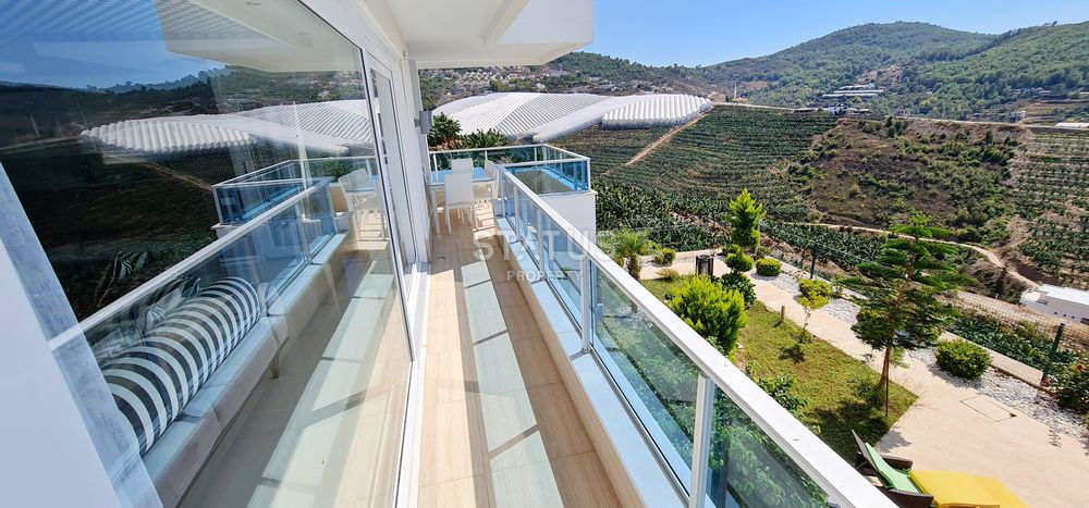 Duplex 3+1 in a townhouse in a prestigious area of Kargicak with a private pool фото 19