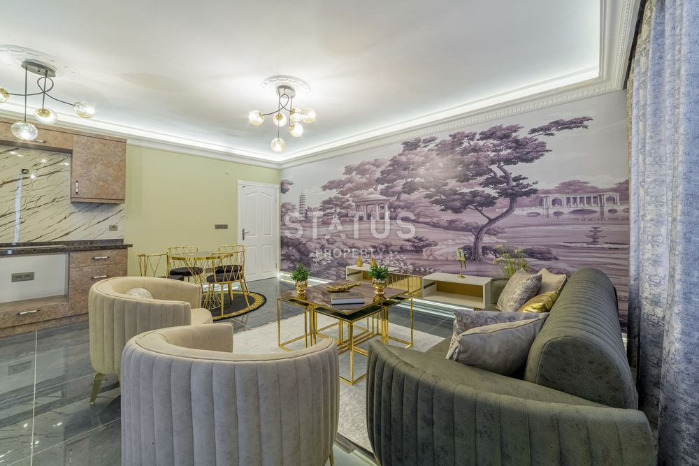 Three-room apartment with luxurious furniture and high-quality renovation in Oba, 120 sq.m. фото 8