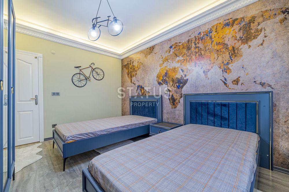 Three-room apartment with luxurious furniture and high-quality renovation in Oba, 120 sq.m. фото 18